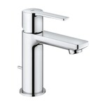 Grohe Grohe Lineare New XS-Size wastafelkraan met waste Chroom