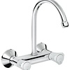 Grohe Costa-L keukenkraan met rosetten Chroom