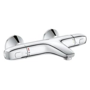 Grohe Grohtherm 1000 New badthermostaat hoh 15 cm met koppeling Chroom