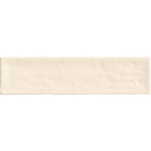 Natucer Natucer Zellige Beige 6,2x25 Wandtegel (NZ2502) Rechthoek Wit/Ivoor/Creme Uni