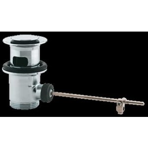 Grohe waste inrichting met stang Chroom