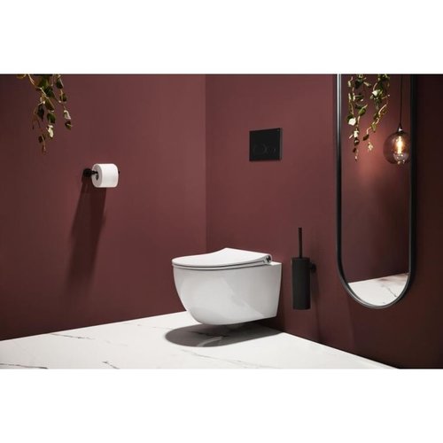 Regn bedieningsplaat voor Geberit UP320, mat zwart - 11006MB Regn Regn bedieningsplaat voor Geberit UP320, mat zwart - 11006MB