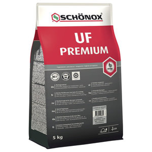 Schönox UF-premium flexibele universeel voegmortel wit 5 kg