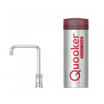 Quooker Classic Nordic square kokendwaterkraan opbouw uitloop draaibaar met Pro3 reservoir Chroom Quooker Quooker Classic Nordic square kokendwaterkraan opbouw uitloop draaibaar met Pro3 reservoir Chroom