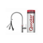 Quooker Flex keukenkraan koud, en kokend water inclusief uittrekbare uitloop met PRO3 reservoir RVS Quooker Quooker Flex keukenkraan koud, en kokend water inclusief uittrekbare uitloop met PRO3 reservoir RVS