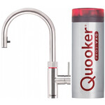 Quooker Flex keukenkraan koud, en kokend water inclusief uittrekbare uitloop met PRO3 reservoir RVS Quooker Quooker Flex keukenkraan koud, en kokend water inclusief uittrekbare uitloop met PRO3 reservoir RVS