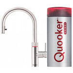 Quooker Flex keukenkraan koud, warm en kokend water inclusief uittrekbare uitloop met Combi reservoir RVS Quooker Quooker Flex keukenkraan koud, warm en kokend water inclusief uittrekbare uitloop met Combi reservoir RVS