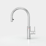 Quooker Flex kokendwaterkraan opbouw uitloop draaibaar met uittrekbare uitloop met Combi reservoir & Cube reservoir Chroom Quooker Quooker Flex kokendwaterkraan opbouw uitloop draaibaar met uittrekbare uitloop met Combi reservoir & Cube reservoir Chroom