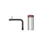 Quooker Front kokendwaterkraan opbouw met Combi reservoir Zwart Quooker Quooker Front kokendwaterkraan opbouw met Combi reservoir Zwart