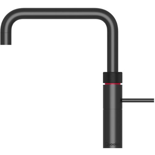 Quooker Fusion Square keukenkraan koud, en kokend water met PRO3 reservoir Zwart Quooker Quooker Fusion Square keukenkraan koud, en kokend water met PRO3 reservoir Zwart