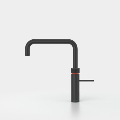 Quooker Fusion square kokendwaterkraan opbouw uitloop draaibaar met Combi+ reservoir & Cube reservoir Zwart Quooker Quooker Fusion square kokendwaterkraan opbouw uitloop draaibaar met Combi+ reservoir & Cube reservoir Zwart