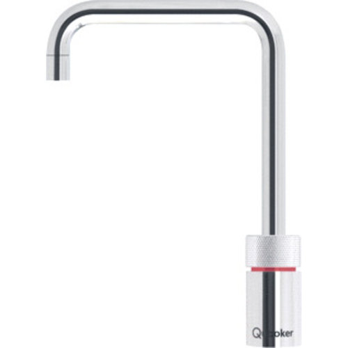 Quooker Nordic square kokendwaterkraan opbouw uitloop draaibaar met Pro3 reservoir Chroom Quooker Quooker Nordic square kokendwaterkraan opbouw uitloop draaibaar met Pro3 reservoir Chroom