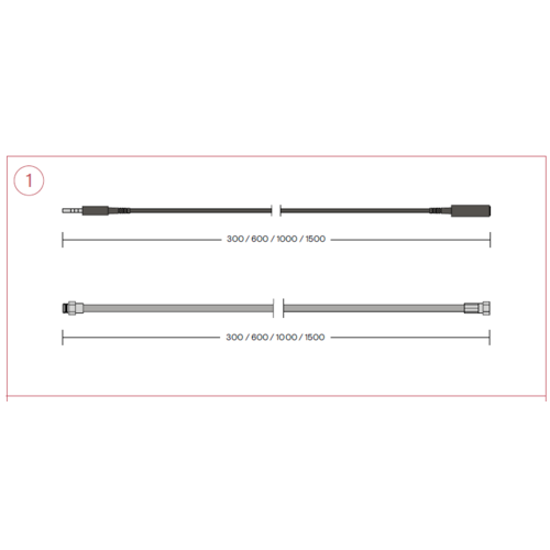 Quooker Verlengset 150cm tbv. Quookerkraan Nordic/Fusion/Flex Quooker Quooker Verlengset 150cm tbv. Quookerkraan Nordic/Fusion/Flex
