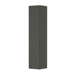 INK INK Hoge Badkamerkast - 35x35x169cm - 1 deur - links en rechtsdraaiend - greeploos - MDF lak Mat beton groen
