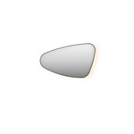 INK SP23 Spiegel - 80x4x50cm - LED onder en boven colour changing - dimbaar - organisch - in stalen kader - links Aluminium Mat Zwart INK INK SP23 Spiegel - 80x4x50cm - LED onder en boven colour changing - dimbaar - organisch - in stalen kader - links Aluminium Mat Zwart