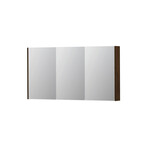 INK SPK2 Spiegelkast - 140x14x74cm - 3 deuren - dubbelzijdige Spiegel - schakelaar en stopcontact - MFC Koper eiken INK INK SPK2 Spiegelkast - 140x14x74cm - 3 deuren - dubbelzijdige Spiegel - schakelaar en stopcontact - MFC Koper eiken