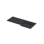 INK Post wastafel | 120 | 1 wasbak | Rechts | 0 kraangaten | Lauren black mat INK INK Post wastafel | 120 | 1 wasbak | Rechts | 0 kraangaten | Lauren black mat