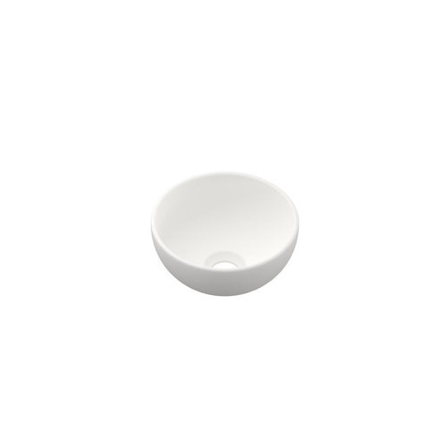 INK Otello XS waskom - 24x24x12cm - Porselein Mat wit INK INK Otello XS waskom - 24x24x12cm - Porselein Mat wit