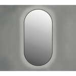 INK SP21 Spiegel - 50x4x100cm - LED onder en boven colour changing - dimbaar - in stalen kader - Aluminium - rvs geborsteld INK INK SP21 Spiegel - 50x4x100cm - LED onder en boven colour changing - dimbaar - in stalen kader - Aluminium - rvs geborsteld