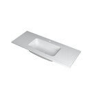 INK Faktor wastafel | 120 | 1 wasbak | Midden | 1 kraangat | Mat wit INK INK Faktor wastafel | 120 | 1 wasbak | Midden | 1 kraangat | Mat wit