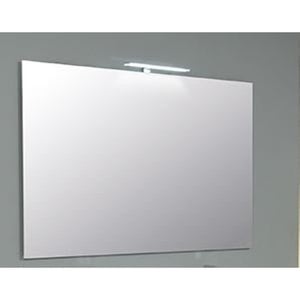 INK 002 opbouwverlichting 31x5x1cm LED tbv spiegel of spiegelkast Chroom