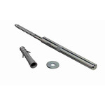 INK bevestigingsset - tbv wandplank - breedte 60 - 120cm - diepte 35cm - Staal INK INK bevestigingsset - tbv wandplank - breedte 60 - 120cm - diepte 35cm - Staal