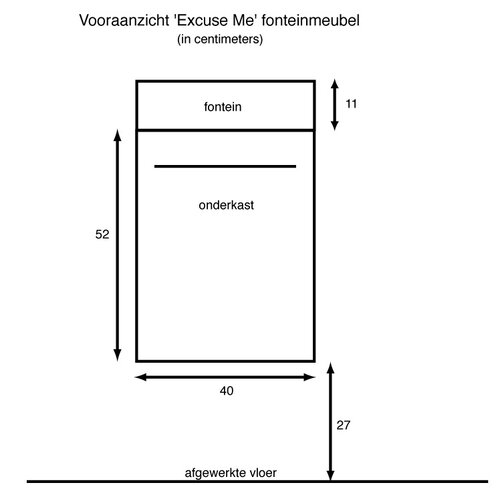 INK Contra Fontein - 40x22x12cm - wasbak links - 1 kraangat - Polystone - Glans wit INK INK Contra Fontein - 40x22x12cm - wasbak links - 1 kraangat - Polystone - Glans wit