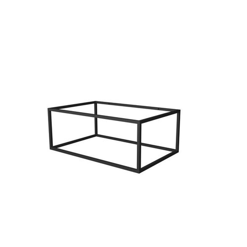 INK Ferro wastafel - frame 15mm dik - 70x45x27cm - staal - Mat zwart INK INK Ferro wastafel - frame 15mm dik - 70x45x27cm - staal - Mat zwart
