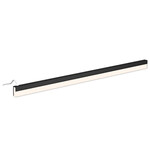 INK INK LED line Verlichtingsbalk - 48x2.5x1cm - LED IP44 - 4200K - tbv Spiegel of Spiegelkast - Mat zwart