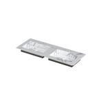 INK Post wastafel | 120 | 2 wasbakken | Links en Rechts | 2 kraangaten | Statuario glans INK INK Post wastafel | 120 | 2 wasbakken | Links en Rechts | 2 kraangaten | Statuario glans