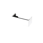 INK Push-to-open Wastafelonderkast - 100x45x37.6cm - 1 lade - Push-to-open - recht opdekfront - MDF lak - wit hoogglans INK INK Push-to-open Wastafelonderkast - 100x45x37.6cm - 1 lade - Push-to-open - recht opdekfront - MDF lak - wit hoogglans