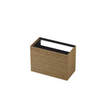 INK Push-to-open Wastafelonderkast - 90x45x65cm - 2 lades - Push-to-open - rechte opdekfronten MDF - Fineer Natur INK INK Push-to-open Wastafelonderkast - 90x45x65cm - 2 lades - Push-to-open - rechte opdekfronten MDF - Fineer Natur