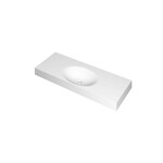 INK Smooli wastafel | 120 | 1 wasbak | Midden | 0 kraangaten | Mat wit INK INK Smooli wastafel | 120 | 1 wasbak | Midden | 0 kraangaten | Mat wit