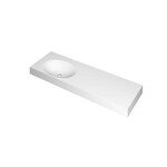 INK Smooli wastafel | 140 | 1 wasbak | Links | 1 kraangat | Mat wit INK INK Smooli wastafel | 140 | 1 wasbak | Links | 1 kraangat | Mat wit