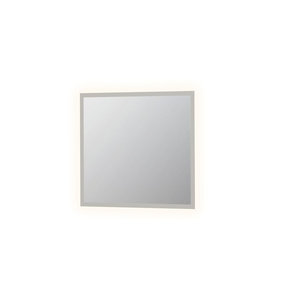 INK SP7 Spiegel - 90x3x80cm - LED rondom - gematteerd - colour changing - dimbaar - aluminium - Zilver