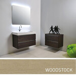 INK Tablet badkamermeubelset greeploos inclusief spiegel 90cm woodstock INK INK Tablet badkamermeubelset greeploos inclusief spiegel 90cm woodstock