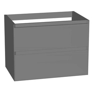 INK INK wastafelonderkast 70x52x45cm 2 lades greeploos gelakt INK wastafelonderkast 70x52x45cm 2 lades greeploos gelakt