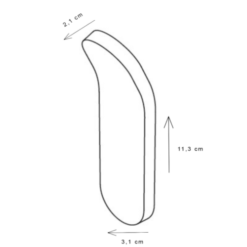 Instamat Instamat Arc Handdoekknop Arc Geborsteld Rvs