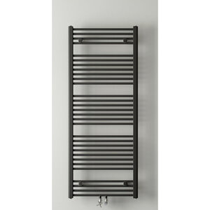 Instamat Instamat Base Handdoekradiator 113x60cm 639watt mat zwart Instamat Base Handdoekradiator 113x60cm 639watt mat zwart