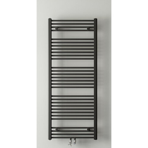 Instamat Base Handdoekradiator 113x60cm 639watt mat zwart Instamat Instamat Base Handdoekradiator 113x60cm 639watt mat zwart