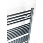 Instamat Nera Handdoekradiator, afm. H 1850 x L 600 mm, 6 aansl. ½", inclusief wandconsoles, DRS1 Grijs Instamat Instamat Nera Handdoekradiator, afm. H 1850 x L 600 mm, 6 aansl. ½", inclusief wandconsoles, DRS1 Grijs