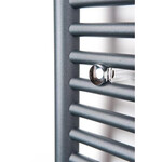 Instamat Nera Handdoekradiator, afm. H 1850 x L 600 mm, 6 aansl. ½", inclusief wandconsoles, DRS1 Grijs Instamat Instamat Nera Handdoekradiator, afm. H 1850 x L 600 mm, 6 aansl. ½", inclusief wandconsoles, DRS1 Grijs