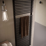 Instamat Instamat Plein Badkamerradiator Elektrisch 166.7x40cm inclusief  wandconsoles 800w standaard wit