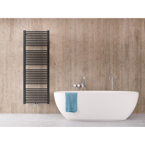 Instamat Instamat Rim elektrische radiator 60x150cm 800watt inclusief wandconsoles Soft zwart