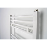 Instamat Instamat Robina Elektrische Handdoekradiator, afm. H 1885 x L 600 mm, inclusief  wandconsoles, standaard wit