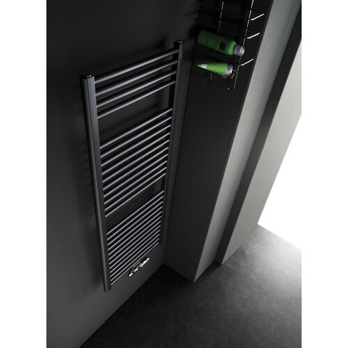 Instamat Rondo Lux Handdoekradiator, afm. H 1810 x L 607 mm, 6 aansl. ½", inclusief wandconsoles, standaard wit Instamat Instamat Rondo Lux Handdoekradiator, afm. H 1810 x L 607 mm, 6 aansl. ½", inclusief wandconsoles, standaard wit