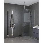 Instamat Square Elektrische Handdoekradiator 175cm hoog 29W gepolijst RVS Instamat Instamat Square Elektrische Handdoekradiator 175cm hoog 29W gepolijst RVS