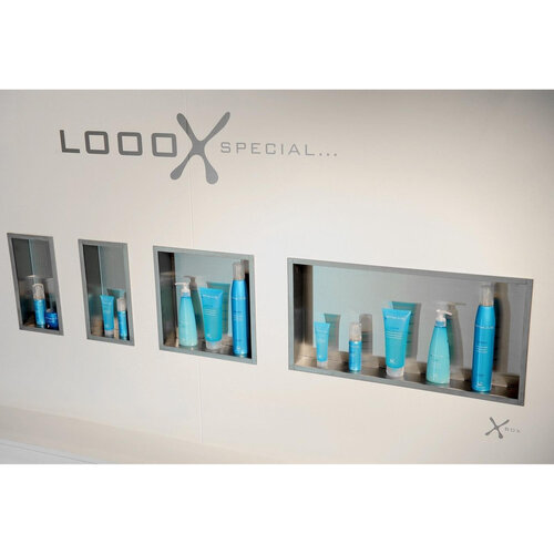 LoooX LoooX Box inbouwnis 120x30cm Geborsteld RVS