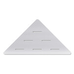 LoooX LoooX Corner Shelf hoekplanchet 30x22cm geschikt voor in doucheruimte wit