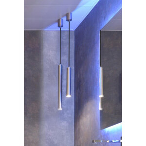 LoooX Light collection badkamer hanglamp 40cm led Geborsteld RVS